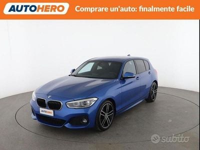 Usata BMW 118 M Sport 150 CV (110 kW) 2017 Blu Utilitaria