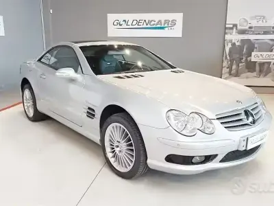 Usata Mercedes SL55 AMG AMG 500 CV (367 kW) 2002 Grigio Cabrio