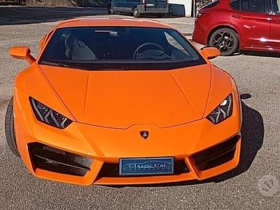 Usata Lamborghini Huracán 579 CV (425 kW) 2019 Arancione Coupé