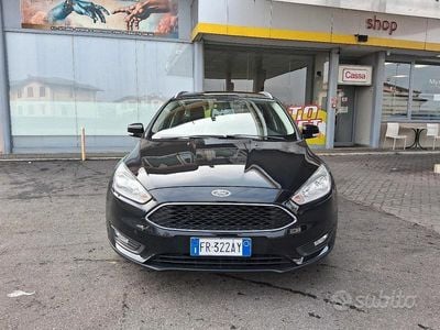 Usata Ford Focus 120 CV (88 kW) 2018 Nero Station wagon