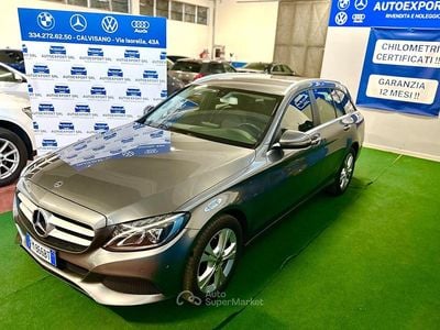 Usata Mercedes C200 170 CV (125 kW) 2017 Argento Station wagon