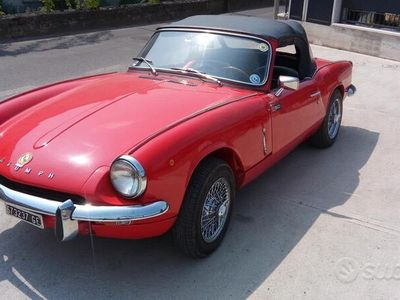 Usata Triumph Spitfire 1970 Rosso Cabrio