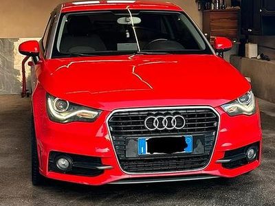 Usata Audi A1 S-Line 105 CV (77 kW) 2012 Rosso Coupé