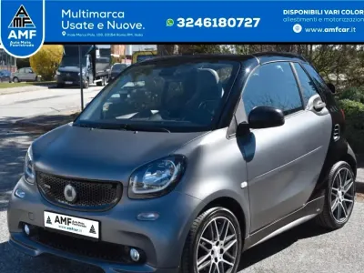 Usata Smart ForTwo Cabrio Brabus 109 CV (80 kW) 2017 Grigio Cabrio