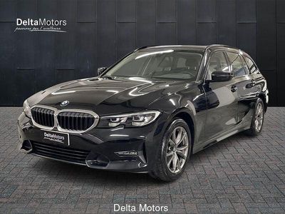 Usata BMW 318 Sport Line 150 CV (110 kW) 2021 Nero metallizzato Station wagon