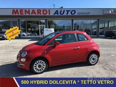Usata Fiat 500 Dolcevita 70 CV (51 kW) 2022 Rosso Utilitaria
