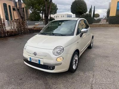 Usata Fiat 500 75 CV (55 kW) 2009 Bianco Cabrio