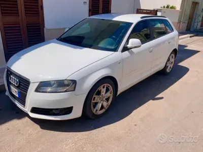 Usata Audi A3 140 CV (102 kW) 2008 Bianco Utilitaria