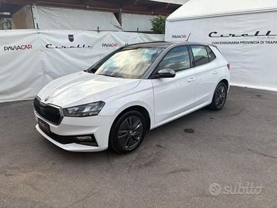 Usata Skoda Fabia Monte Carlo 110 CV (80 kW) 2022 Bianco Utilitaria
