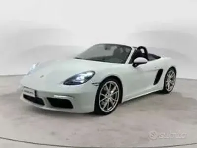 Usata Porsche 718 Boxster S 349 CV (256 kW) 2019 Bianco Cabrio