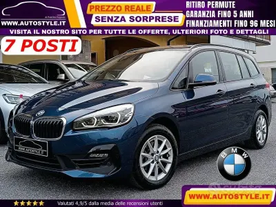 Begagnad BMW 216 Gran Tourer Efficient Dynamics 116 HK (85 kW) 2021 Blå Minibuss