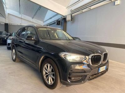 Usata BMW X3 Advantage 190 CV (139 kW) 2021 Nero SUV
