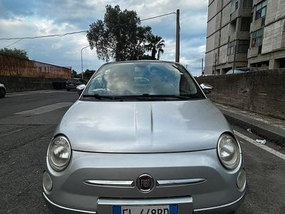 Usata Fiat 500 75 CV (55 kW) 2012 Grigio Cabrio