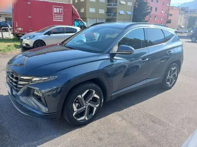 Usata Hyundai Tucson 230 CV (169 kW) 2023 Blu/azzurro SUV