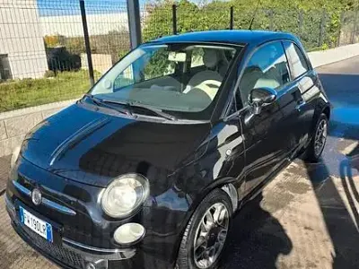 Usata Fiat 500 Lounge 69 CV (50 kW) 2012 Nero Berlina