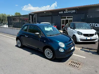 Usata Fiat 500 Collezione 69 CV (50 kW) 2018 Bluazzurro Utilitaria