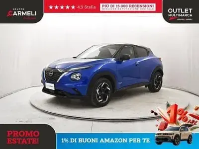 Usata Nissan Juke N-Connecta 143 CV (105 kW) 2022 Blu SUV
