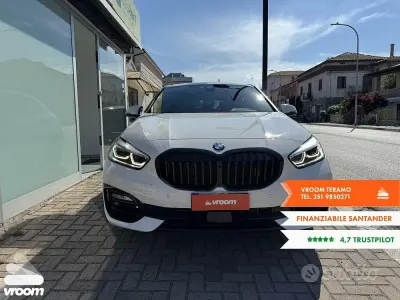 Usata BMW 118 Advantage 140 CV (102 kW) 2020 Bianco Utilitaria