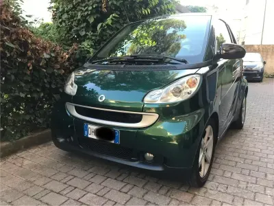 Usata Smart ForTwo Cabrio 71 CV (52 kW) 2007 Verde Cabrio