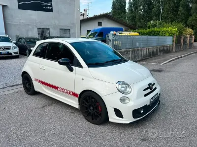 Usata Fiat 500 Abarth 160 CV (117 kW) 2008 Bianco Coupé