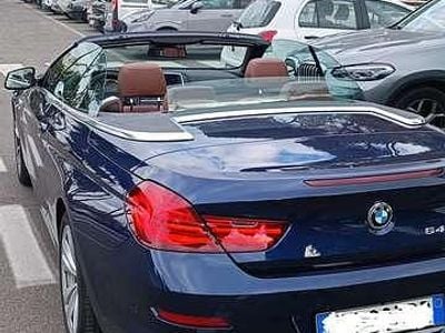 Begagnad BMW 640 Cabriolet 320 HK (235 kW) 2011 Blå Cab