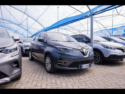 Usata Renault Zoe Zen 80 kW (109 CV) 2020 Grigio chiaro Utilitaria