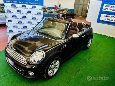 Usata Mini Cooper Cabriolet 122 CV (89 kW) 2012 Nero Cabrio