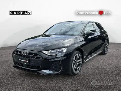 Nuova Audi A3 S-Line 150 CV (110 kW) 2026 Nero Berlina