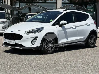 Usata Ford Fiesta Active 86 CV (63 kW) 2019 Bianco Utilitaria