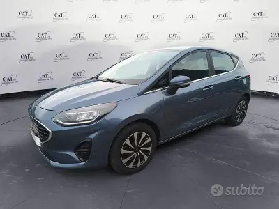 Usata Ford Fiesta Titanium 75 CV (55 kW) 2023 Grigio Utilitaria