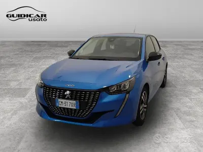 Usata Peugeot 208 Allure 101 CV (74 kW) 2023 Blu/azzurro Utilitaria