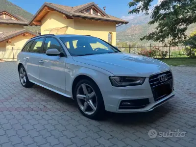 Usata Audi A4 S-Line 177 CV (130 kW) 2014 Bianco Station wagon