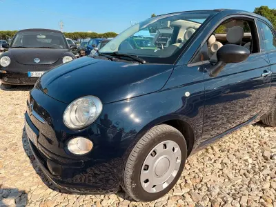 Usata Fiat 500 69 CV (50 kW) 2011 Bluazzurro Cabrio
