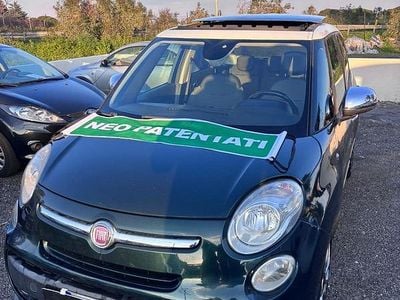 Usata Fiat 500L 85 CV (62 kW) 2013 Verde Monovolume