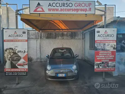 Usata Fiat 500 Lounge 69 CV (50 kW) 2012 Grigio Utilitaria
