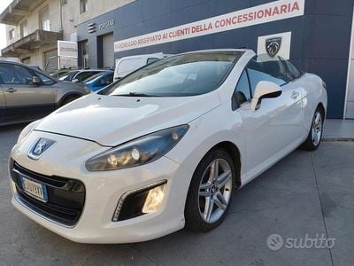 Usata Peugeot 308 CC Allure 163 CV (119 kW) 2012 Bianco Cabrio