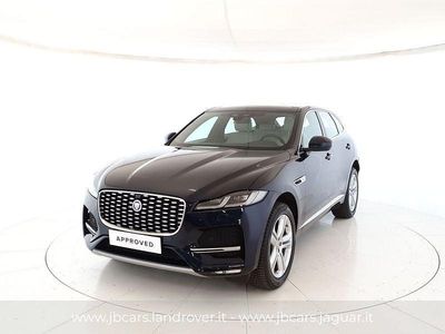 Begagnad Jaguar F-Pace S 404 HK (297 kW) 2021 Blå SUV