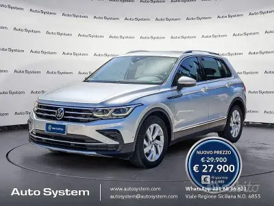Usata VW Tiguan Elegance 150 CV (110 kW) 2023 Reflex silver SUV