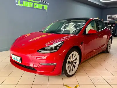 Usata Tesla Model 3 152 kW (208 CV) 2021 Rosso Berlina