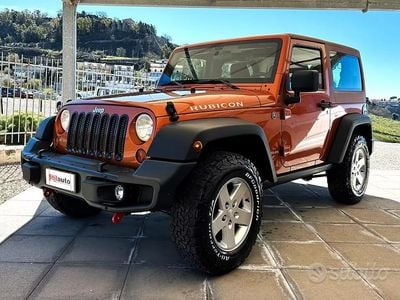 Usata Jeep Wrangler Rubicon 199 CV (146 kW) 2011 Arancione SUV