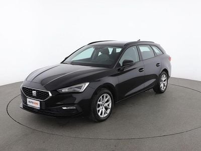 Usata Seat Leon Style 150 CV (110 kW) 2021 Nero Station wagon