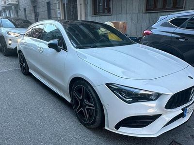 Usata Mercedes CLA35 AMG AMG 306 CV (225 kW) 2020 Bianco Station wagon
