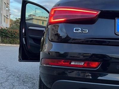 Usata Audi Q3 S-Line 150 CV (110 kW) 2015 Nero SUV