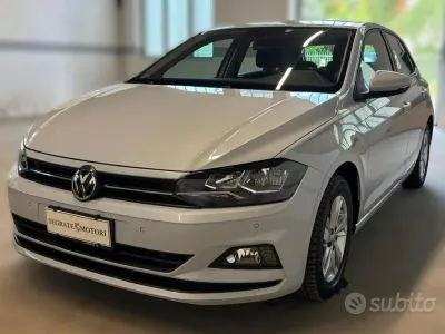 Usata VW Polo Comfortline 95 CV (69 kW) 2019 Ghiaccio Utilitaria