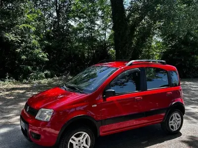 Usata Fiat Panda 4x4 Climbing 75 CV (55 kW) 2010 Rosso Utilitaria