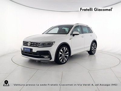 Usata VW Tiguan Advance 150 CV (110 kW) 2018 Oryx white perla SUV