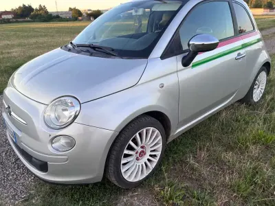 Usata Fiat 500 Sport 69 CV (50 kW) 2009 Argento Cabrio