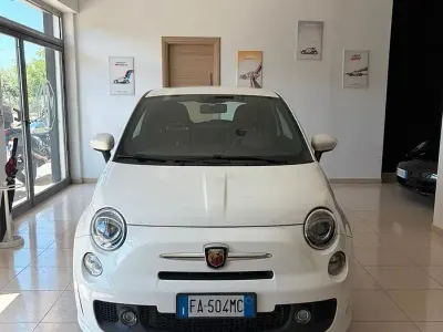 Usata Abarth 595 140 CV (102 kW) 2015 Bianco Berlina