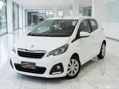 Usata Peugeot 108 Active 69 CV (50 kW) 2014 Bianco Berlina