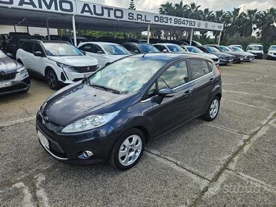 Usata Ford Fiesta Titanium 97 CV (71 kW) 2010 Grigio Utilitaria